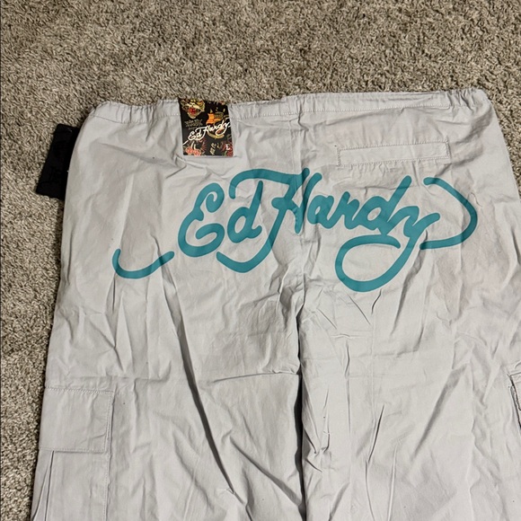 Ed Hardy Cargo Parachute Pants NO OFFERS - Picture 9 of 14